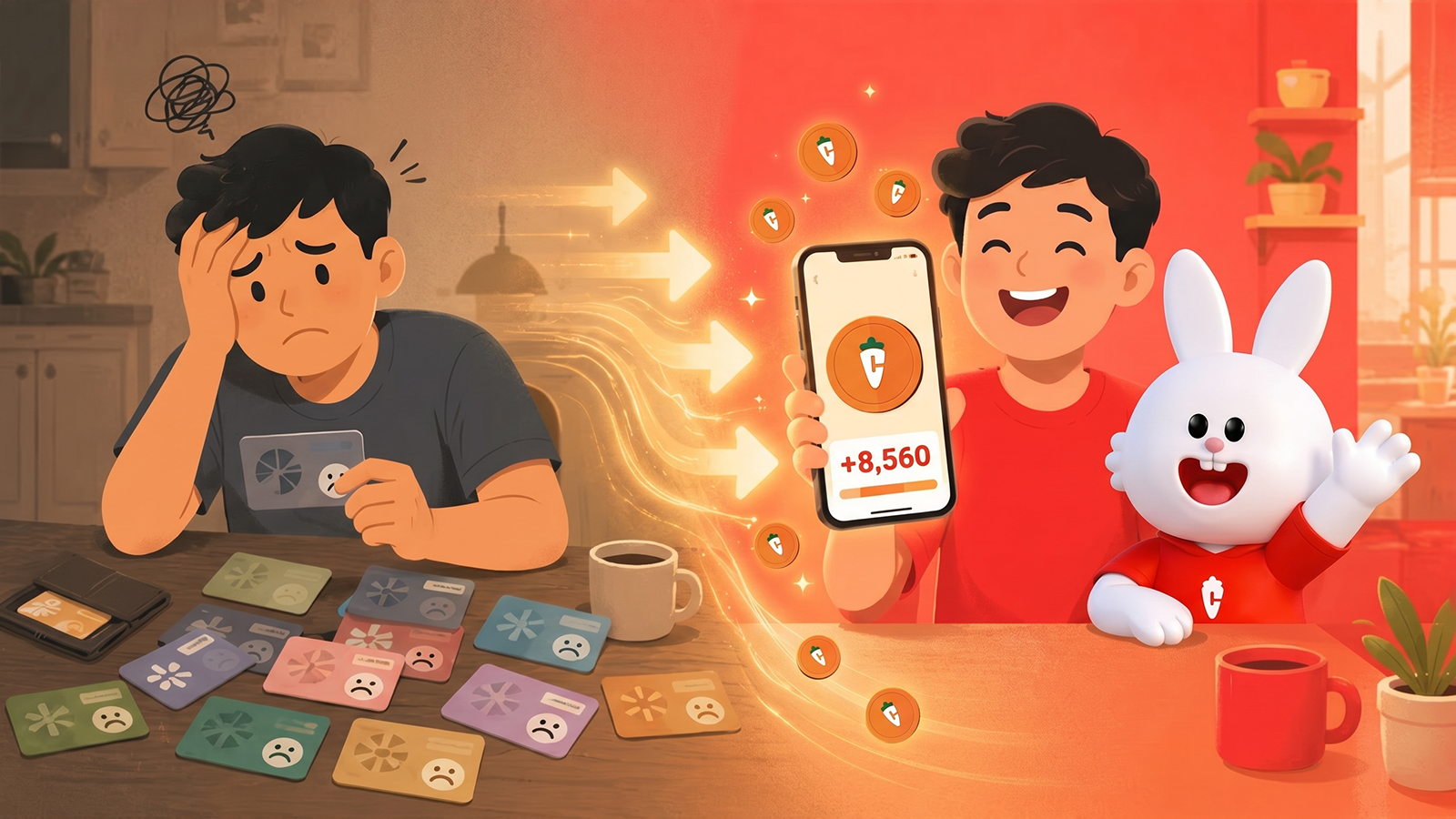 From scattered loyalty cards to one shoppable wallet